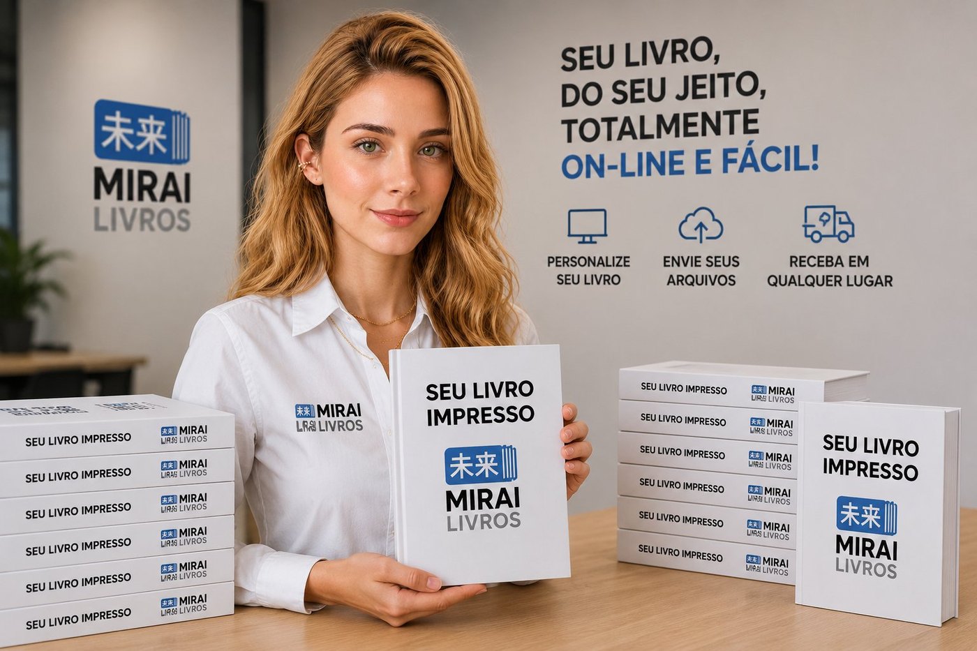 Mirai Livros — seu livro impresso, do seu jeito